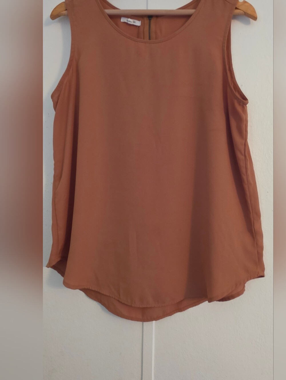 Maurices Rusty Orange Scoop Neck Tank